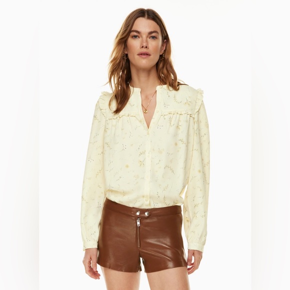 Aritzia Wilfred Nimbus Blouse Size Small - Picture 1 of 10